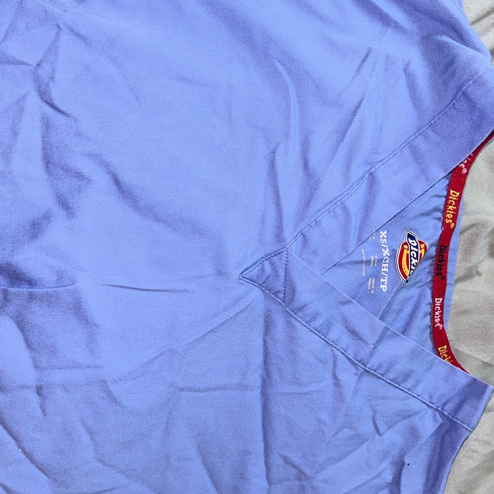 Dickies scrub pants and matching scrub top